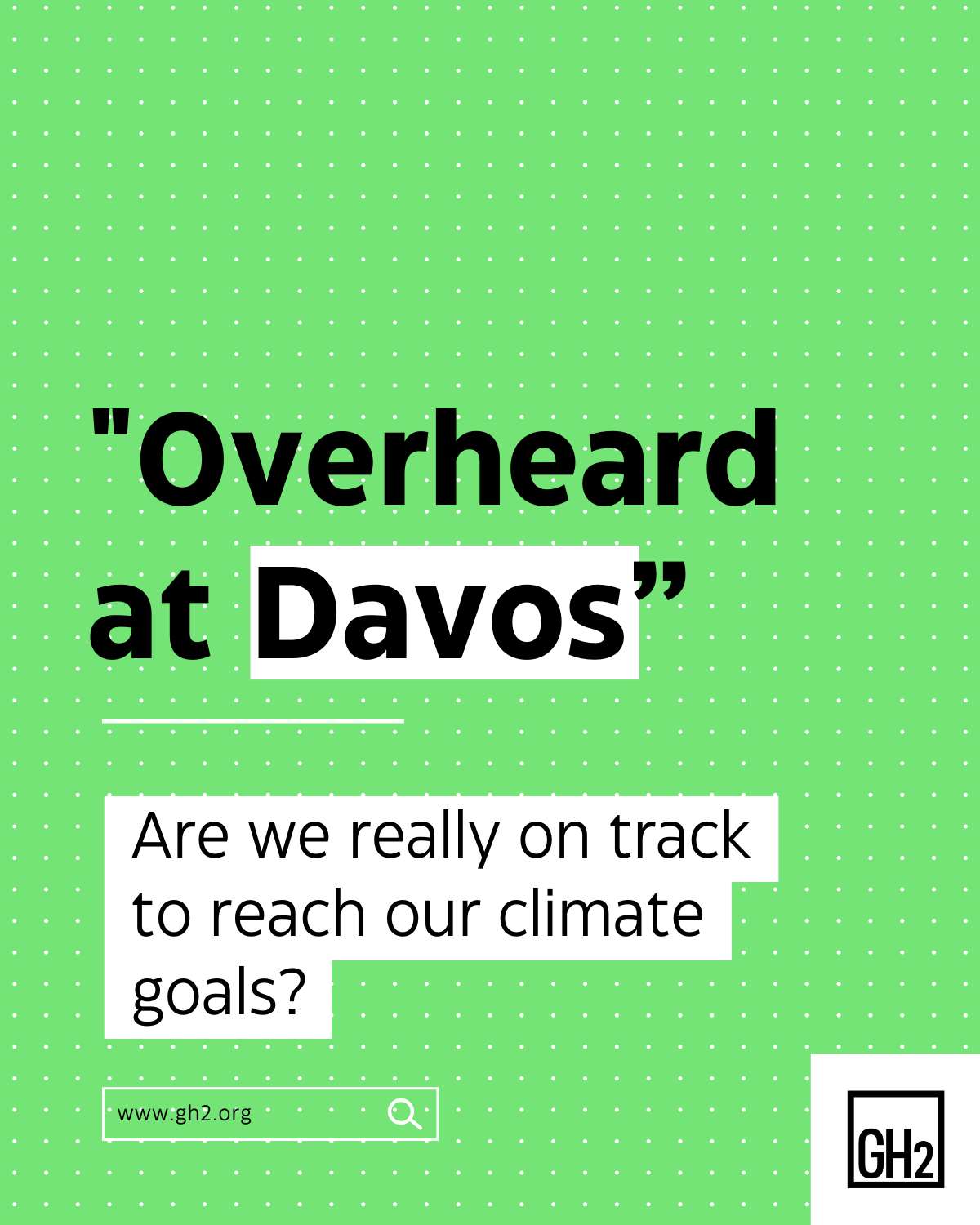 Overheard at Davos