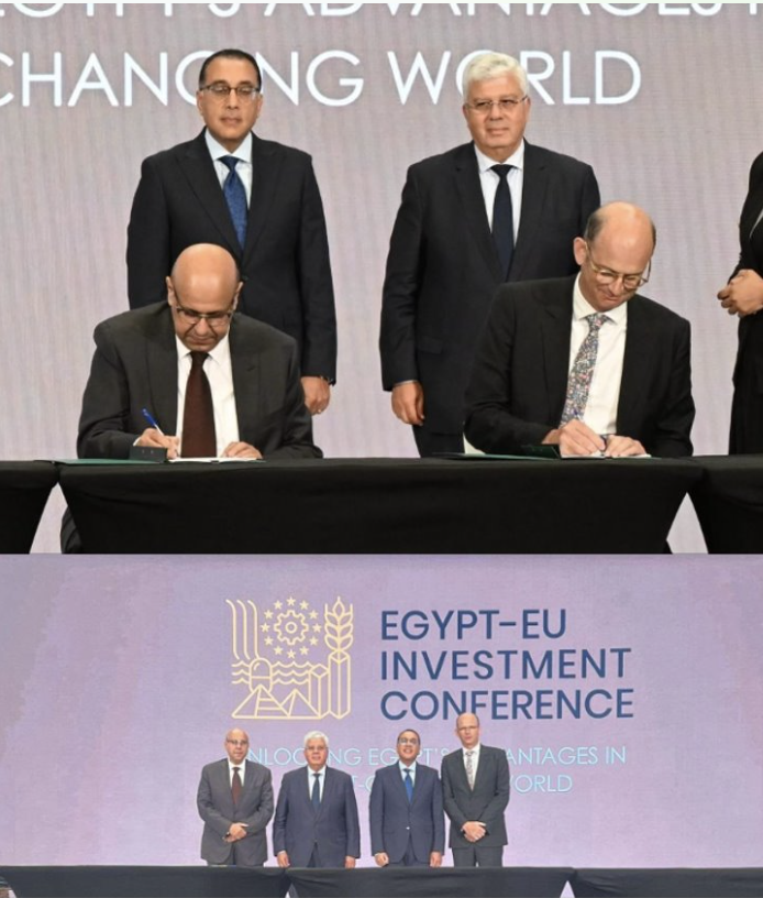 The signing ceremony between GH2 CEO Jonas Moberg and Nile University President Dr Wael Akl for the launch of the GH2 Cairo Centre of Excellence was witnessed by Egypt's Prime Minister Mostafa Madbouly and Higher Education Minister Ayman Ashour. 