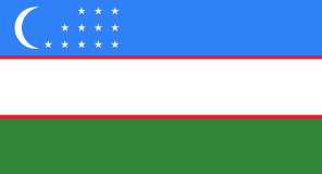 uzbek flag