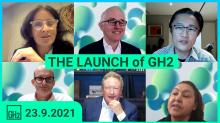 Speakers of the GH2 launch webinar.